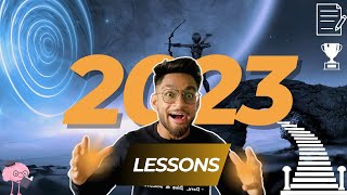 Reflecting on 2023: What I learned ?