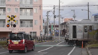 弘南鉄道大鰐線　黄昏橋踏切