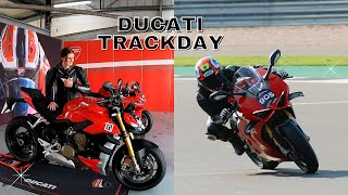 Ducati Trackday at Silverstone // My first time on a V4 SPORTSBIKE! 💥