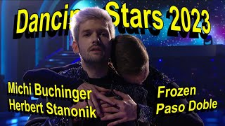 Dancing Stars 2023 Michi Buchinger & Herbert Stanonik „Frozen“ Paso Doble