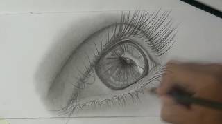 How to Draw Realistic Eyes Easy Speed Drawing | Art Drawing Video