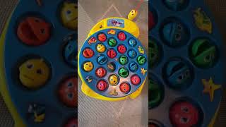 Let’s catch 1 Yellow Fish Only #fishing #fishingtoys #challenge #toys #asmr #short