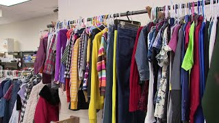 Bargain hunters find treasures: $6 thrift store sale benefits community and environment