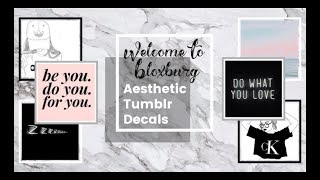 Aesthetic Pastel Decal Codes Welcome To Bloxburg