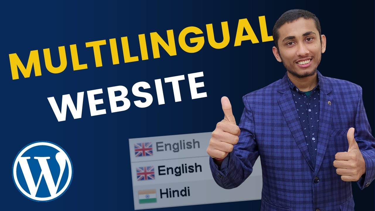 How To Make A Multi Language Website In WordPress | Multilingual ...