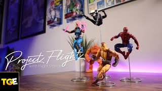 I'm Making Action Figure Flight Stands!