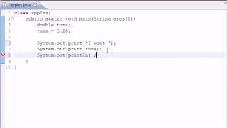 Java Programming Tutorial - 5 - Variables.flv