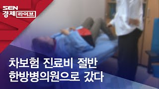 차보험 진료비 절반 한방병의원으로 갔다