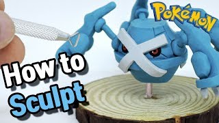 Pokémon Clay Art: Metagross Steel/Psychic Pokémon!!