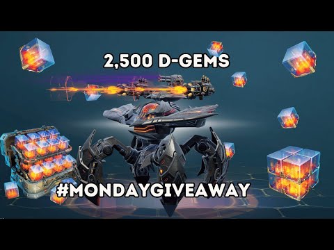 SORTEO DE 2500 D-GEM War Robots (finaliza el 2/SEPTIEMBRE/2024) #mondaygiveaway