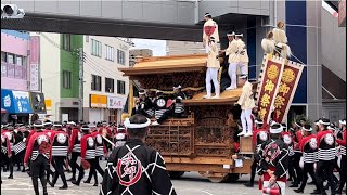 2022年　和泉だんじり祭り　駅前パレード【小田町】