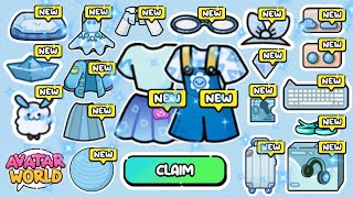 NEW! ✅😱 UNLOCK BLUE COLLECTION SUPER SECRETS IN AVATAR WORLD 🌍 PAZU