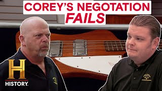 Pawn Stars: Corey's Top 5 WORST Negotiations of All Time!