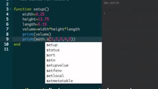 Codea Tutorials #003--Numbers in Lua, iPad Programming