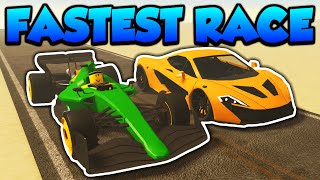 Racing EVERY CAR In Roblox A Dusty Trip!