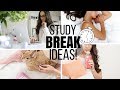 10 MUST-TRY Study Break Ideas To Boost Productivity! | Study With Jess