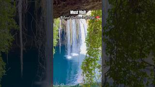 Antalya Natural Wonder| Lower Duden Waterfalls #shorts #viralvideo #travel #turkey #waterfall #guide