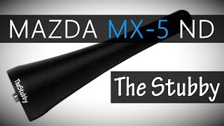 Stummelantenne Mazda MX 5 ND RF | The Stubby | kurze Aluminium Antenne