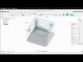 3d printed box with lid fusion 360