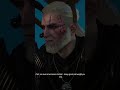 Geralt breaking the fourth wall at the very end #witcher #witcher3