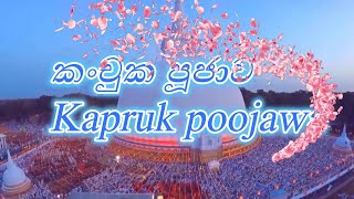 Kapruk poojawa රුවන්වැලිමහාසෑය(ස්වර්ණමාලි මහාසෑය)  කප්රුක් පූජාව/ කංචුක පූජාව #ruwanweliseya