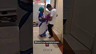 தன் குழந்தையை தன் கையில் ஏந்தும் தருணம் ..💞💞 #shorts #babyvideo #appa #viral #viralvideo