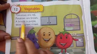 Jr kg rhymes no 12 vegetables