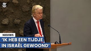 Wilders over oorlog tussen Israël en Hamas: ‘Ik steun Israël tot de laatste snik’