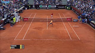 2016 Internazionali BNL d'Italia - Quarter Finals ft. Novak Djokovic v Rafa Nadal