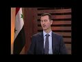 assad rejects talk of syria buffer zones