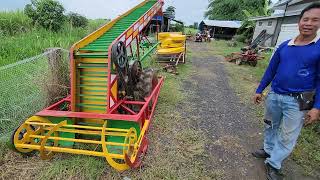 รถตัดหญ้าไทยประดิษฐ์ ฝีมือช่างเล็ก สุดยอดจริงๆ Tractor