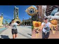 Epic Universe ONE YEAR LATER! FULL DAY, Open to Close, Rides, Food, Modified Fountain Show & MORE