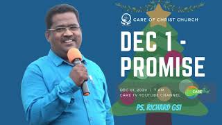 Light Came || ஒளி வந்தது  || Ps. Richard GSI || Care of Christ Church || Care TV || December Promise