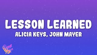 Alicia Keys John Mayer Lesson Learned