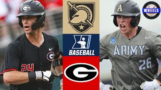 Army v #7 Georgia (EXCITING GAME) | Athens Regional Opening Round | 2024 College Baseball Highlights
