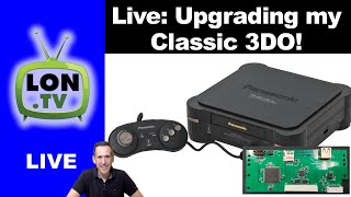 Live: Upgrading my Classic 3DO with an ODE !