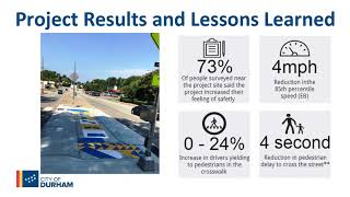 Creating Safer Streets with Demonstration Projects 2