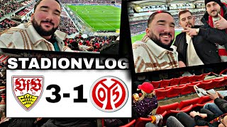 STUTTGART MIT LEICHTEM SPIEL 💪🙏 VfB Stuttgart vs 1. FSV Mainz 05 | Stadionvlog