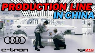 New Audi Q6 e-tron (2025) Production Line in  China