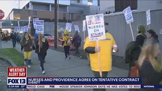 Nurses and Providence agree on tentative contract in Everett