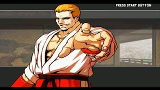 #840 King of Fighters XI (PS2) Exclusive Hidden Characters (1/7): Geese Howard playthrough.