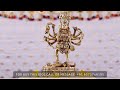 8 inch brass kali mata idol for your home temple beautiful addition to your worship space