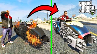 Franklin Repairing The RAREST SUPER BIKES in GTA 5 | SHINCHAN and CHOP