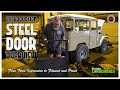 40 Series Reproduction Steel Door Overview - Mr Landcruiser