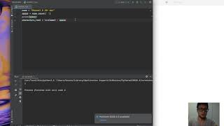 How to count characters minus the space in python, Day Coding in Python.