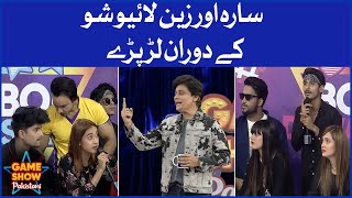 Fight Between Sara And Zain  | Game Show Pakistani | Pakistani TikTokers | Sahir Lodhi