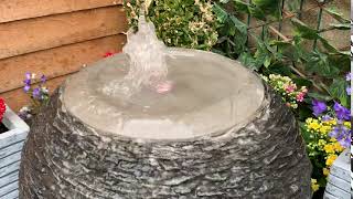 Slate Sphere Water Feature