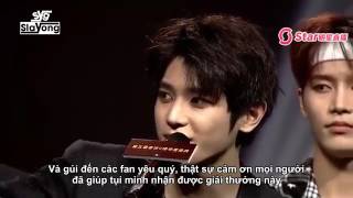 [Vietsub] 170408 The 5th VChart Awards - NCT 127 nhận giải Best New Artist Award