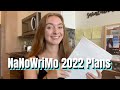 What I’m Writing For NaNoWriMo And How I’m Preparing // Preptober 2022