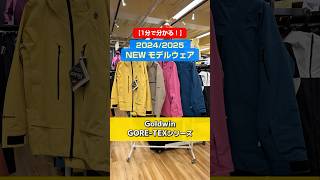 1分でわかる！「NEWモデルウェアの特長説明」2024/2025 NEW MODEL WEAR　GOLDWIN GORE-TEXシリーズ紹介⛷️